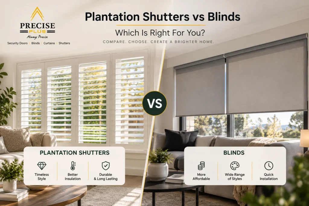 Plantation Shutters vs Blinds: Which Is Right For You?